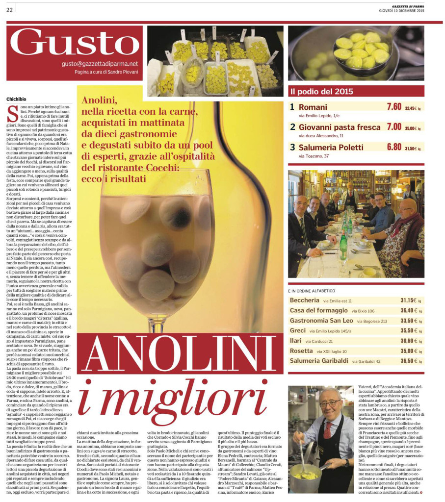 Gusto - Gazzetta di Parma